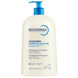 Crema doccia di bioderma per la pelle secca e sensibile 1L