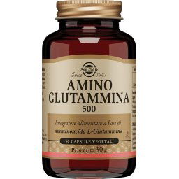 Amino Glutammina 500 Solgar 50 Capsule Vegetali