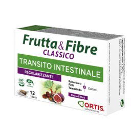 FRUTTA E FIBRE 12CUB 120G