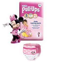 HUGGIES PUL UPS GIR L 16-23K 22P