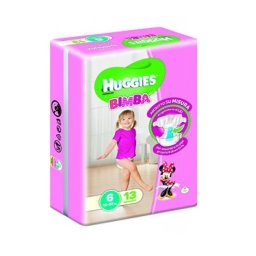 HUGGIES BASE GIRL 6 13PZ