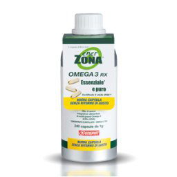 Enerzona Omega 3 Rx Integratore Alimentare di Acidi Grassi Omega3 240 Capsule da 1g