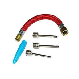 Trade Shop - Valvola Ago Aghi 5 In 1 Accessori Per Gonfiaggio Pallone Gonfiare Palla -
