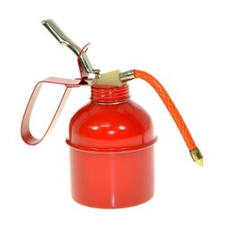 Trade Shop - Oliatore A Canna Flessibile 300 Gr Pompa Per Lubrificante Oleatore In Metallo -