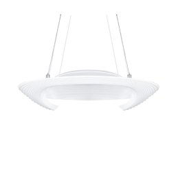 Trade Shop - Lampadario Lampada Disco Anello Tondo Luce Led Soffitto Sospensione Pendente Moderno -