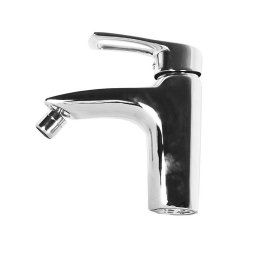 Trade Shop - Miscelatore Bagno Lavandino 52949 Filtro Mobile Piletta Scarico Doppio Foro -