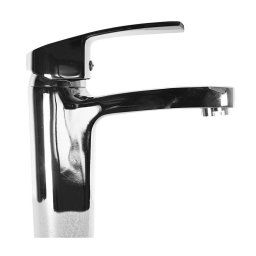 Trade Shop - Miscelatore Bagno Lavandino 52966 Piletta Scarico Filtro Fisso Doppio Foro -