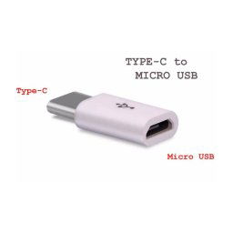 Trade Shop - Mini Otg Adattatore Convertitore Da Type-c Plug A Micro Switch Alluminio -