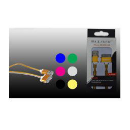 Trade Shop - Cavo Usb Dati Apple Per Iphone 3gs/3g/4/4s Caricatore 5v-2000ma 1mt Maxtech F-ip006 -