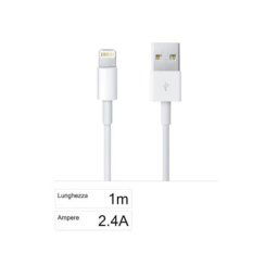 Trade Shop - Cavo Usb Dati E Ricarica Per Iphone Ipod Ipad Lightning A Usb 1mt Maxtech F-ip019 -