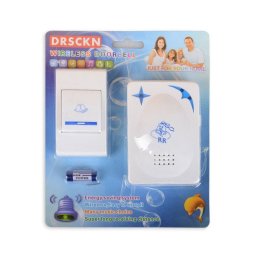 Trade Shop - Campanello Wireless Senza Fili Porta Drsckn 16 Melodie Casa Ufficio -