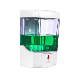 Trade Shop - Dispenser Erogatore Dosatore Sapone Automatico Infrarossi Con Fotocellula 600ml -