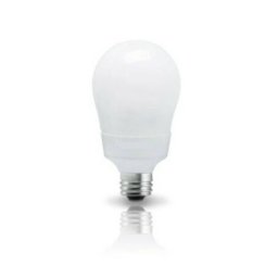 Trade Shop - Lampadina A Risparmio Energetico Forma Standard 5 Watt E27 Luce Calda Globetto -