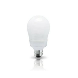 Trade Shop - Lampadina A Risparmio Energetico Forma Standard 8 Watt E27 Luce Calda Globetto -