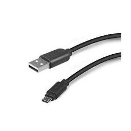 Trade Shop - Cavo Dati E Ricarica Usb 2.0 E Micro Usb Smartphone Lunghezza 1 Metro Nero -