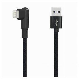 Trade Shop - Cavo Lightning 90° A Usb Ricarica Compatibile Con Ipad Ipod 1 Mt Maxtech F-ip025 -