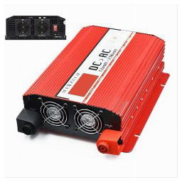 Trade Shop - Inverter Di Potenza Da 12v A 230v Tensione 1000w Camper Auto Maxtech Hb1000-12v -
