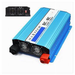 Trade Shop - Inverter Di Potenza 1500w Da 12v A 230v Onda Sinusoidale Auto Maxtech Hn1500-12v -