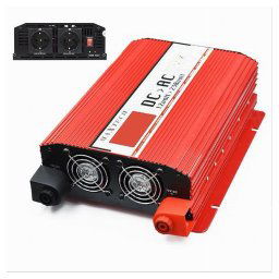 Trade Shop - Inverter Di Potenza 2000 Watt Per Auto Camper Da 12v A 230v Maxtech Hb2000-12v -