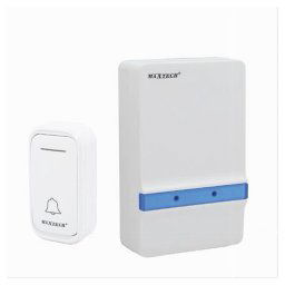 Trade Shop - Campanello Wireless A Batterie Wifi Raggio 80m A Led Senza Fili Maxtech Camp-02 -