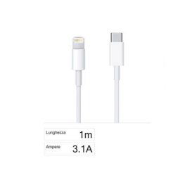 Trade Shop - Cavo Di Ricarica E Dati Type-c A Lightning Da 3100ma 1 Metro Per Iphone F-ip031 -