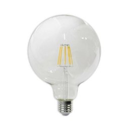 Trade Shop - Lampadina Led Filamento 12w Globo Sfera E27 Luce Fredda Calda Naturale G125t12 -