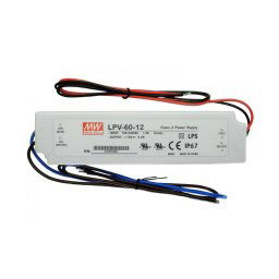 Trade Shop - Trasformatore Driver Alimentatore Per Strisce Strip Led Faretti 60 W Watt -