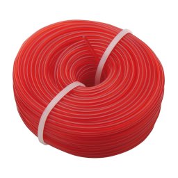 Trade Shop - Filo Decespugliatore In Nylon Bobina Rinforzata Tondo ø 3.5mm X 20 Metri Arancio -