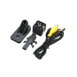 Trade Shop - Telecamera Sq11 Full Hd 1080p Mini Dv Spy Cam Microspia Led Infrarossi Nascosta -