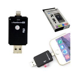 Trade Shop - 32gb I-flash Hd Usb Smartphone Lettore Scheda Microsd Tf Per Cellulari E Pc -