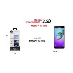 Trade Shop - Pellicola Vetro Temperato Samsung Galaxy A7 2016 Proteggi Schermo Maxtech P-a7 2016 -