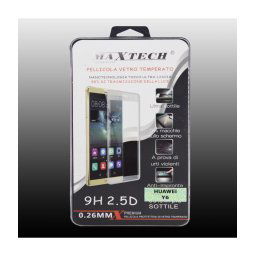 Trade Shop - Pellicola Vetro Temperato Per Huawei Y6 Protezione Schermo Antigraffio Maxtech P-y6 -