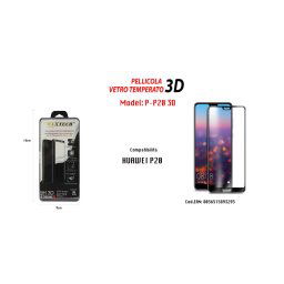 Trade Shop - Pellicola In Vetro Temperato 3d Per Huawei P20 Copertura Totale Maxtech P-p20 3d -