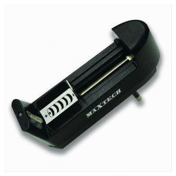 Trade Shop - Maxtech Carica Batteria Universale 3.7v Li-ion Carica Veloce Ricaricabile Ca-pi01 -