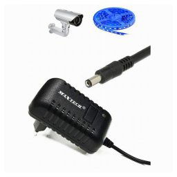 Trade Shop - Caricabatterie Dc 5,5mm X 2,1 Mm Trasformatore Output 12v/3000ma Maxtech Ca-s017t -