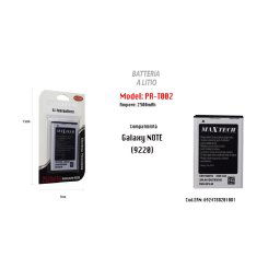Trade Shop - Batteria Galaxy Note A Litio Compatibile Cellulare Smartphone 2500mah Maxtech Pa-t002 -