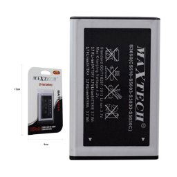 Trade Shop - Maxtech Pa-t018 Batteria Li-ion 1000mah Compatibile Samsung S3650 Smartphone Ricambio -