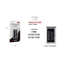 Trade Shop - Batteria Compatibile Per S3500 Cellulare Smartphone A Litio 1000mah Maxtech Pa-t020 -