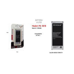 Trade Shop - Batteria A Litio Compatibile Per Samsung J5 2017 Maxtech 3100 Mah Pa-t070 -