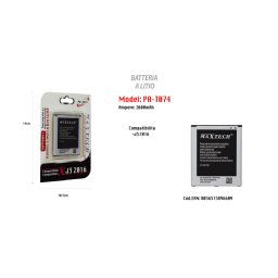Trade Shop - Batteria Litio Lunga Durata Compatibile Samsung J3 2016 Maxtech 2600mah Pa-t074 -