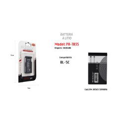 Trade Shop - Batteria A Litio Compatibile Con Bl-5c Cellulare Smartphone Maxtech 1020mah Pa-t035 -