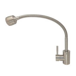 Trade Shop - Miscelatore Rubinetto S9005 Doccetta 360 Gradi Monoforo Monocomando Rubinetteria -
