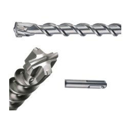 Trade Shop - Punta 4 Tagli Per Muro Sds Max / Plus Da 600 / 800 / 1000 Mm Per Trapano Martello -