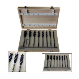 Trade Shop - Set 8 Punte Per Trapano Tassellatore Puntale Autofilettante Legno Con Prolunga -