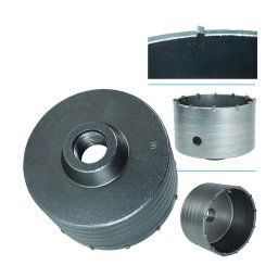 Trade Shop - Fresa A Tazza Fer Foro Diametro 100mm Carotatrice Muro Pietra Calcestruzzo Widia -