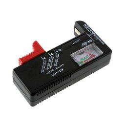 Trade Shop - Tester Per Batteria Pila Pile Stilo Mini Stilo Da 1.5 A 9 V Controllo Carica -