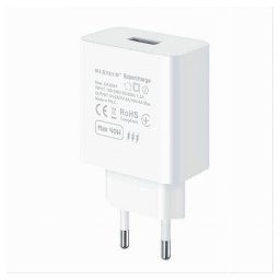 Trade Shop - Caricatore 1 X Usb Da 5a Supercharge Caricabatterie Adattatore Muro 40w Ca-s043 -