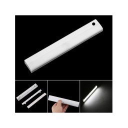 Trade Shop - Luce Da Armadio Magnetica Con Gancio Magnete Adesiva Punto Luce Faretto Led -