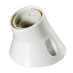 Trade Shop - Portalampada Portalampade E27 Da Parete Supporto A Muro Porta Lampada Inclinato -