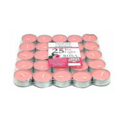 SET 3 CANDELE STEARICHE CANDELA VOTIVA IN CERA BIANCHE LUNGHE